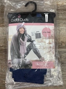 NWT Women's Cuddl Duds Ultra Cozy Warm Layers Legging Heather Blue Medium Med M - Picture 1 of 3