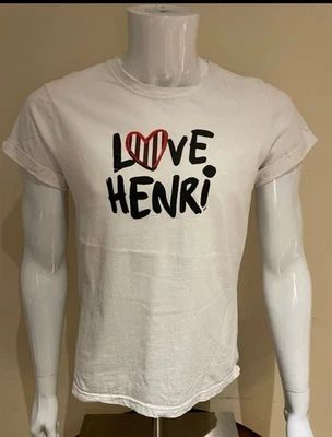 Camisa Henri Bendel New York Love Henri S/M Diseñador Nueva York Gráfico Camiseta Foto 1 de 4