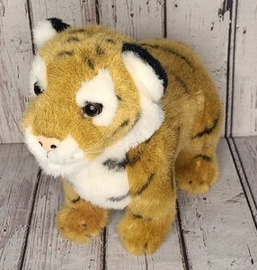 9 Zoll Vintage Discovery Channel bengalischer Tiger Junge Plüsch Baby Stofftier 1999 - Bild 1 von 6