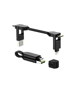 Rolling Square InCharge X 6 in 1 Universal Schnell Ladegerät Datenkabel USB C - 100W - Bild 1 von 6