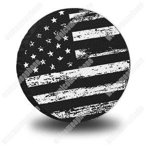15" Spare Tire Cover USA Flag Trailer Spare Tire Cover For Trailers Cars SUVs - Picture 1 of 7
