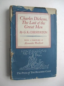 CHARLES DICKENS, THE LAST OF THE GREAT MEN ~ G. K. Chesterton HC/DJ 1942 - M1 - Bild 1 von 13