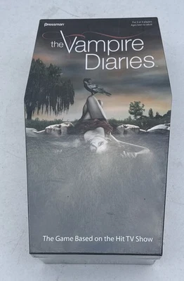The Vampire Diaries Board Game w/ Coffin Edition Box (2010, Pressman) Brand New - Image 1 of 4