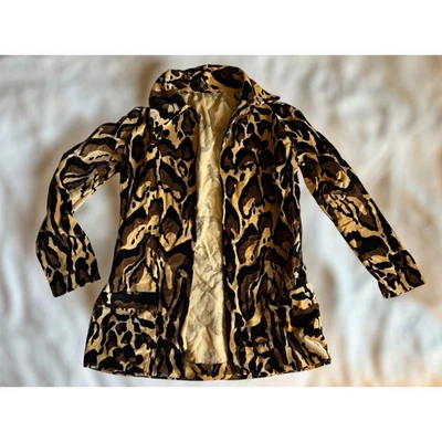 Handmade Vintage Leopard Print Jacket - Image 1 of 4