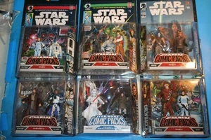 STAR WARS 2006 MIP COMICBUCH 2ER-PACK. DARTH VADER/REBELLENOFFIZIER #2 WAFFE HASBRO - Bild 1 von 43