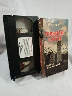 TOMBSTONE CANYON (1932) (1980S FOOTHILL VHS) KEN MAYNARD, CECILIA PARKER WESTERN - Image 1 of 2
