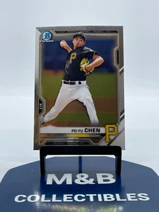 2021 Bowman Draft Po Yu Chen Chrome - Picture 1 of 2
