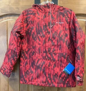 NWT Columbia Direct Summit Omni-Tech Waterproof Breathable Ski Jacket Red L - Picture 1 of 7
