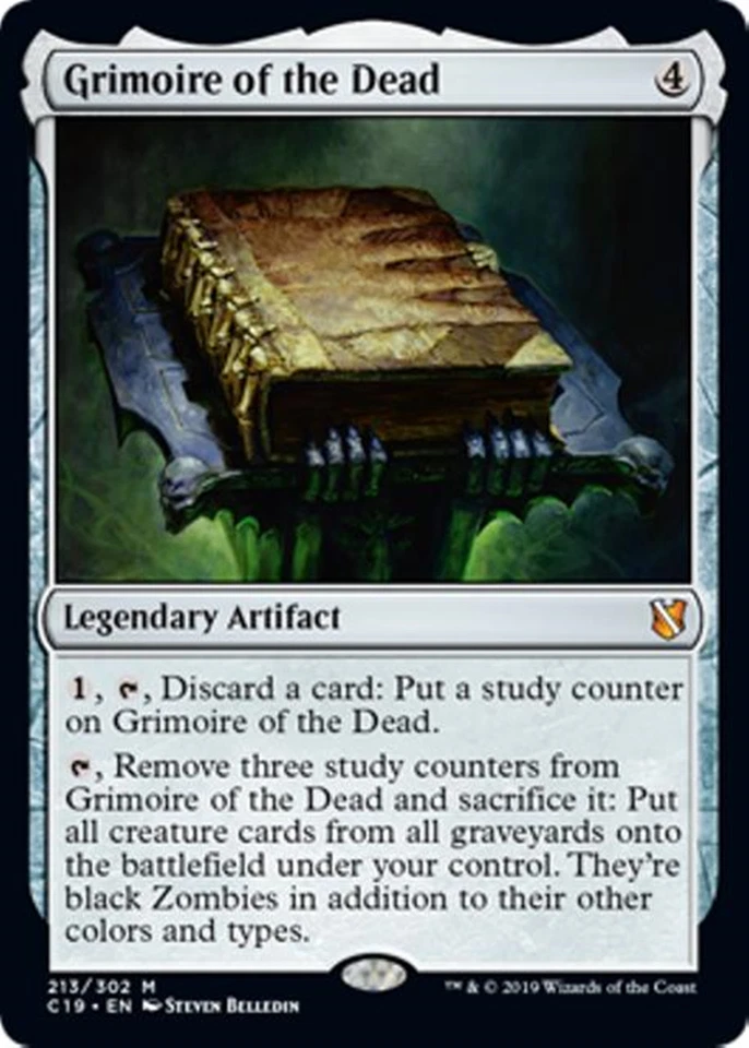 MTG - GRIMOIRE OF THE DEAD - Commander 2019 (M) - Image 1 of 1