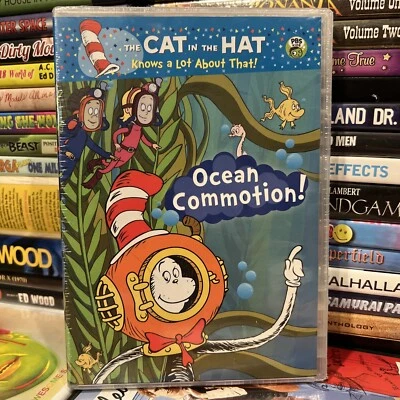 Cat In The Hat Knows A Lot About That Ocean Commotion DVD New Martin Short PBS - Image 1 of 4