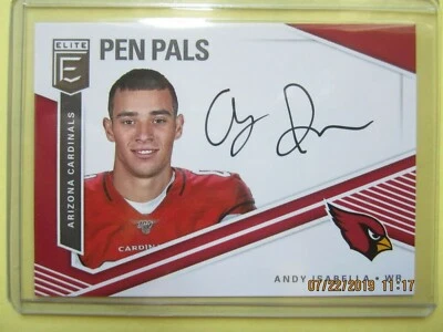 ANDY ISABELLA 2019 Panini Donruss Elite Pen Pals #PP-AI #62 Draft Pick Cardinals - Image 1 of 4