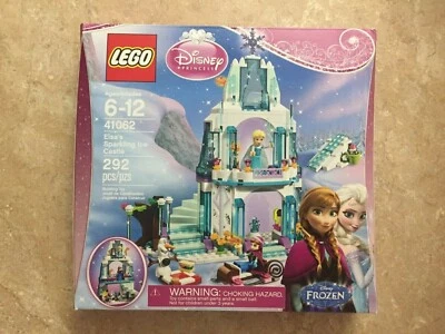 Lego Disney 41062 Elsa's Sparkling Ice Castle Box & Instruction (MIssing Icicle) - Image 1 of 4