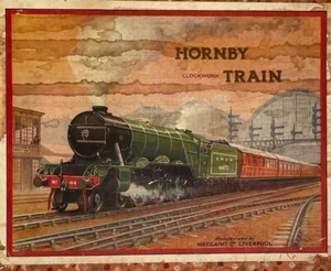 Antique Hornby Clockwork Train In Original Box - Picture 1 of 10