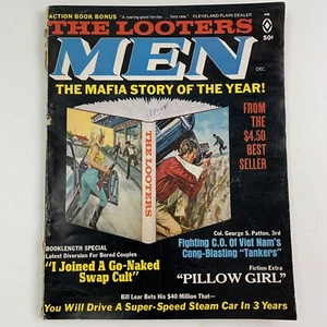 Men Magazine Dec 1968 Men's Pulp The Looters Go Naked Swap Cult - Picture 1 of 10