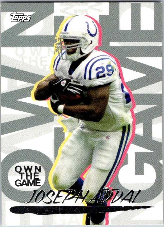 2008 Topps Own The Game #OTGJA Joseph Addai - Image 1 of 2