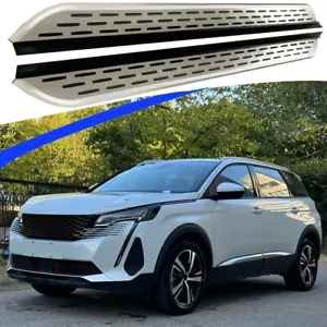 2pcs Running Board fit for Peugeot 5008 2017-2023 Side Step Nerf Bar Accessories - Picture 1 of 9