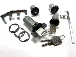 Black Keyed Alike Ignition Door & Trunk Lock Set For 1979-1981 Firebird/Trans AM - Picture 1 of 5