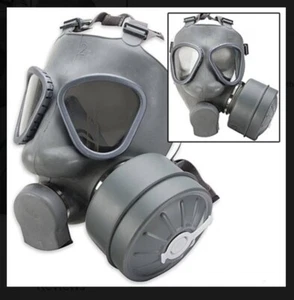 Cold war era Finnish Army M61 gas mask w/ bag and 40mm filter !!! - Picture 1 of 4
