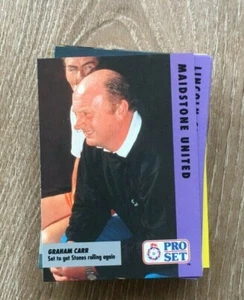 TARJETA COLECCIONABLE PRO-SET - LISTA DE ACCESORIOS MAIDSTONE UNITED 1991-92 - TARJETA Nº 84 - Imagen 1 de 1