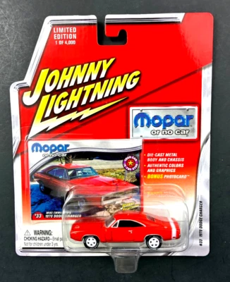 Johnny White Lightning 1970 Dodge Charger White base, int. `04 1/4OO0. HTF    V3 - Image 1 of 4