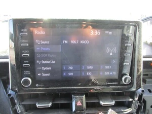 UNIDAD RADIO HATCHBACK TOYOTA COROLLA 2021, USADA, 8614012600 - Imagen 1 de 24