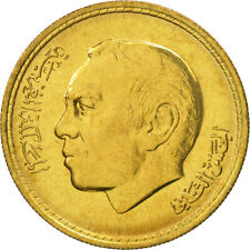 [#464025] Moneta, Maroko, al-Hassan II, 20 Santimat, 1974, MS(65-70), Aluminium-