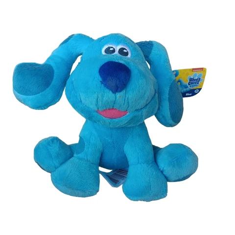 Blues Clues and You 7" Blue Plush Nickelodeon Puppy Dog Stuffed Animal Toy NWT Cover