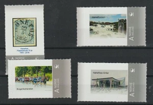 Norway 2018 MNH Personalised Stamps 4v Hønefoss Norway  - Picture 1 of 1