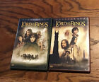 LOTR Lord Of The Rings DVD Two Towers & Fellowship Of The Ring 2 Movies