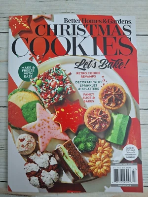 Better Homes & Gardens Christmas Cookies January 2025 Magazine free shipping - Image 1 of 2