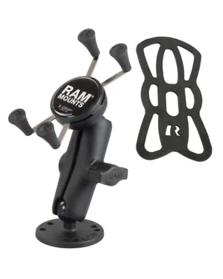 RAM-B-138-UN7U RAM Mounts Small X-Grip® Phone Mount with Drill-Down Base Bundle - Image 1 of 4