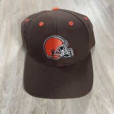 Vintage Puma Cleveland Browns Hat Snapback NFL Football Brown Orange Cap