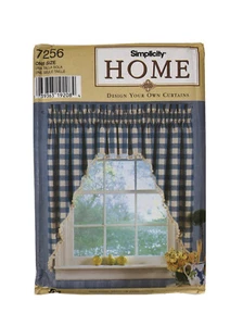 Simplicity Home sewing pattern 7256 design your own curtains - Picture 1 of 1