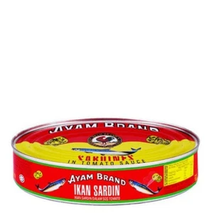 4x Ayam Brand Sardines 425g Tomato Sauce Malaysia Food Express Ship - Picture 1 of 3