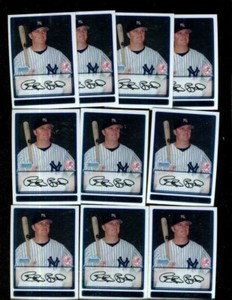 BRIAN BAISLEY BULK LOT OF 10 - 2009 BOWMAN CHROME 1st ROOKIE CARDS YANKEES TAMPA
