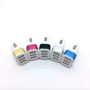 FAST CAR CHARGER 3 USB Port For Iphone Samsung Huawei Universal Socket Adapter - Picture 1 of 1