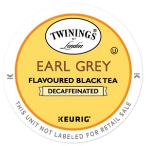 Twinings DECAF Earl Grey Tea 24 to 144 Count Keurig Kcup Pick Any Size FREE SHIP - Picture 1 of 2