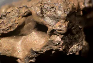 Nsutite: Piedras Negras, México, ex-Ferraiolo, AMNH, Micro en cápsula - Imagen 1 de 4