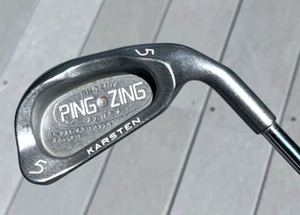 PING ZING Red Dot #5 IRON 37.5" Mens RH ~Ping JZ Steel Shaft ~ Regular Flex - Picture 1 of 21