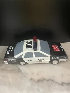 Vintage 1993 Fun Rise Plastic Model Police Car Working - Picture 1 of 8