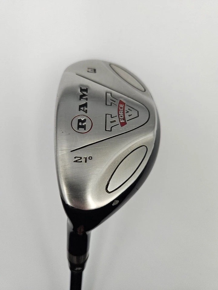 LEFT HANDED RAM V-Force 21° 3 Hybrid, Steel Shaft, Flex Not Displayed - Image 1 of 4