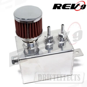 For Mazda Miata 1990-05 Rev9 Aluminum Baffled Oil Breather Catch Tank  - Picture 1 of 8