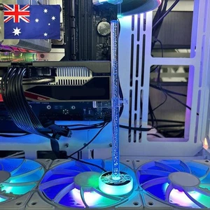 5V 3Pin ARGB VGA Graphics Card Support Included Spirit Level Height Adjustable - Zdjęcie 1 z 12
