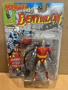 Deathlok Marvel Super Heroes Cosmic Defenders 1992 Toybiz Action Figure New Seal - Picture 1 of 4