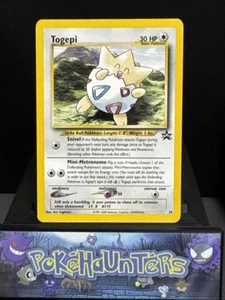 Pokemon Card Togepi 30 WOTC Black Star Promo Near Mint - Picture 1 of 2