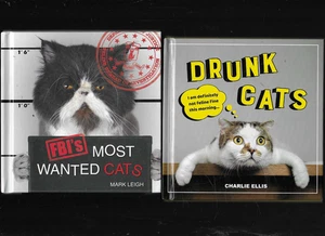 Charlie Ellis / Drunk Cats H/C : Mark Leigh / FBI's Most Wanted Cats H/C - Bild 1 von 2