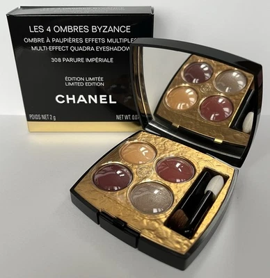 CHANEL LES 4 OMBRES BYZANCE (308 Parure Imperial) Multi-Effect Quadra Eyeshadow - Image 1 of 4