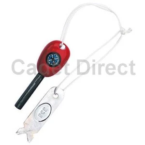 Mini bola de fuego pedernal y golpeador con brújula - Imagen 1 de 2