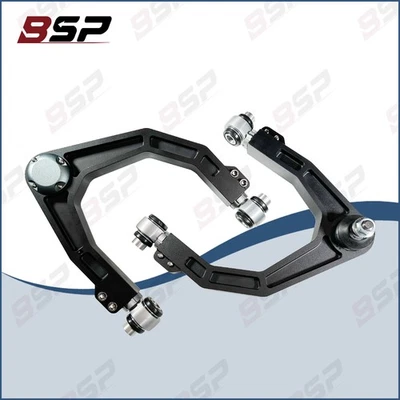 For 2007- 2020 Toyota Sequoia Tundra Black Aluminum Upper Control Arms 2-4" Lift Foto 1 de 4