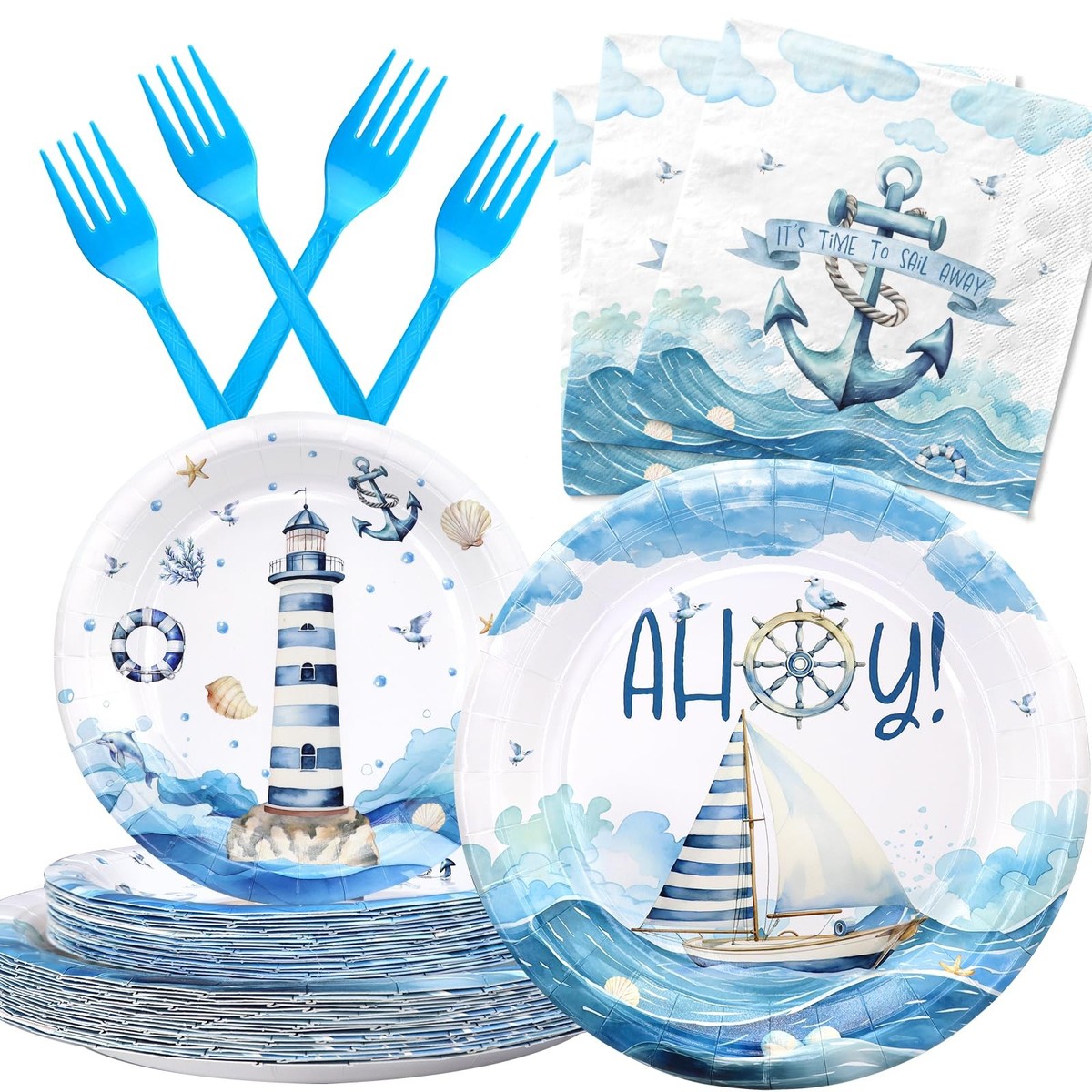 Decoración Cumpleaños Niños Decoraciones Náuticas Para Fiestas - Centros De  Mesa Panal, Baby Showers Y Cumpleaños Infantiles Decoración Temática Marina, image size:1200x1200